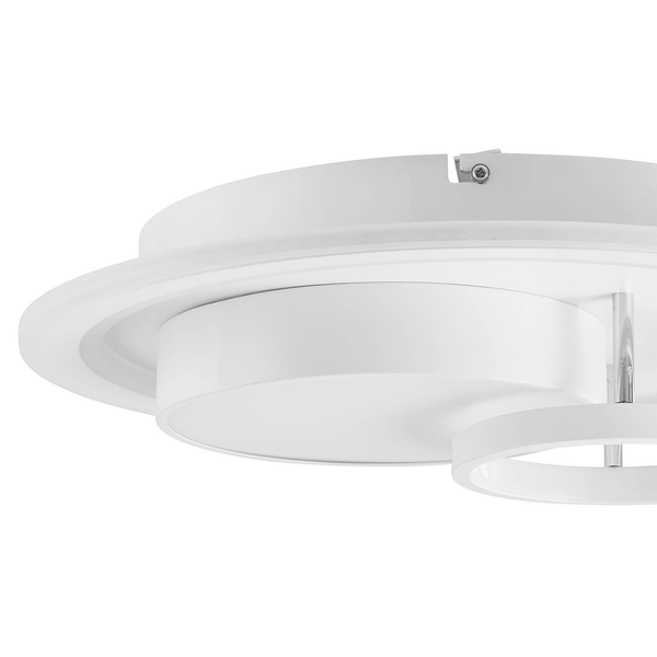 LED-Deckenleuchte Sigune - Polypropylen / Aluminium - 1-flammig