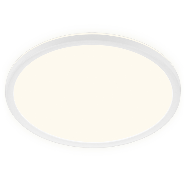 LED-Deckenleuchte Slim XII - Polycarbonat - 1-flammig