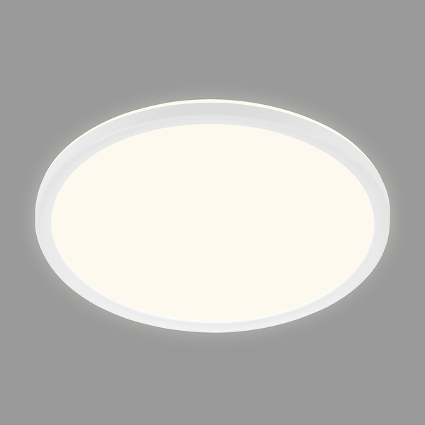 LED-Deckenleuchte Slim XII - Polycarbonat - 1-flammig