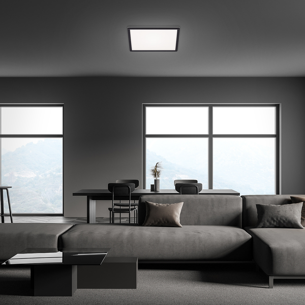 LED-Deckenleuchte Slim XI - Polycarbonat - 1-flammig