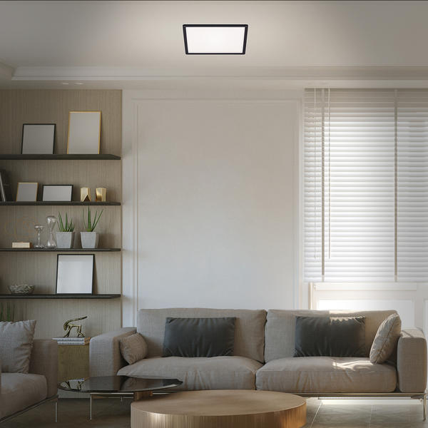 LED-Deckenleuchte Slim XI - Polycarbonat - 1-flammig