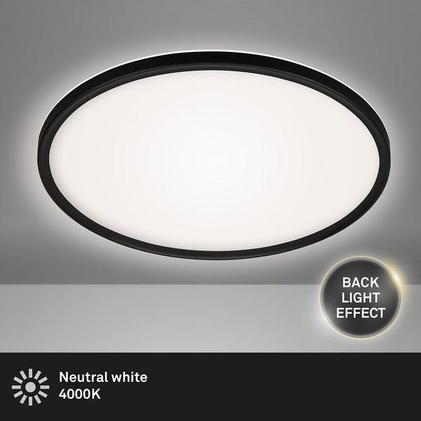 LED-Deckenleuchte Slim X - Polycarbonat - 1-flammig