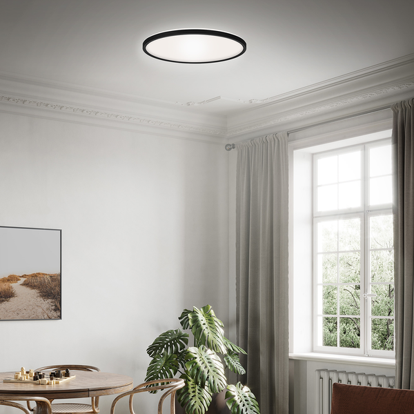 LED-Deckenleuchte Slim X - Polycarbonat - 1-flammig