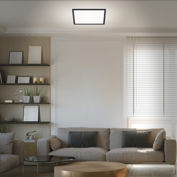 Deckenleuchte Slim - Polycarbonat - 1-flammig