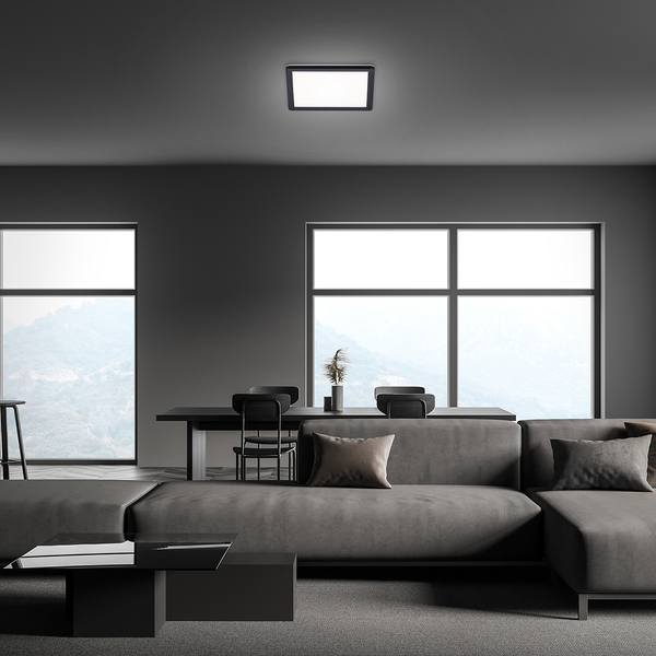 LED-Deckenleuchte Slim XIV - Polycarbonat - 1-flammig