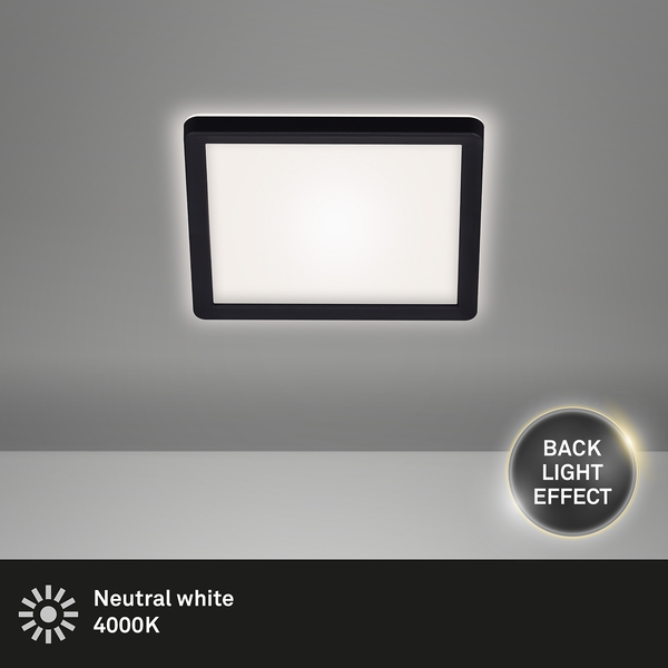 LED-Deckenleuchte Slim XIV - Polycarbonat - 1-flammig
