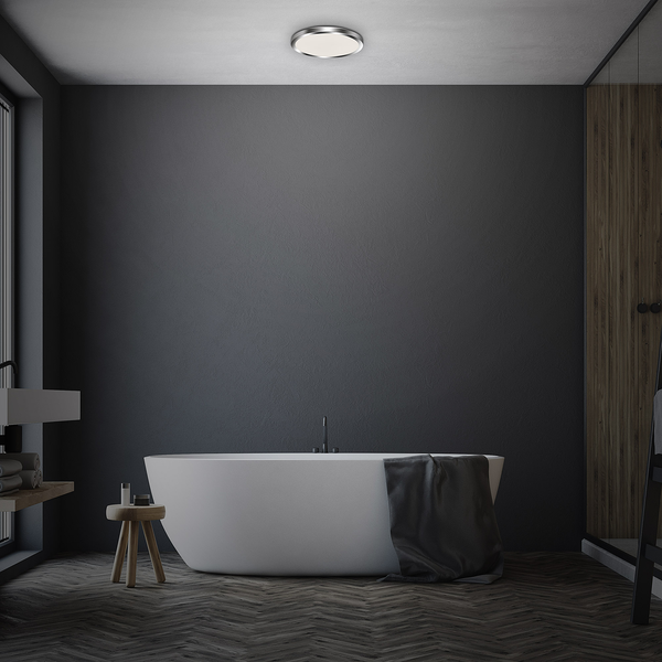 LED-Badleuchte Bano - Polycarbonat / Eisen - 1-flammig