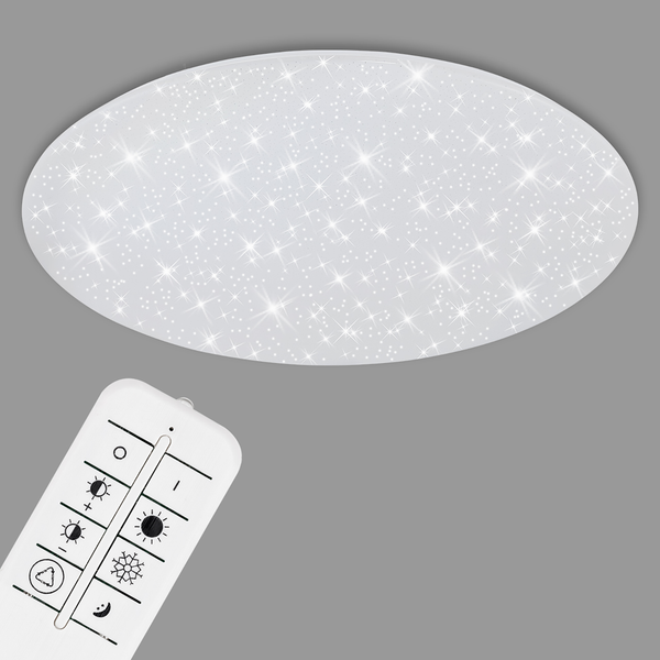 LED-Deckenleuchte Verb - Polycarbonat / Eisen - 1-flammig