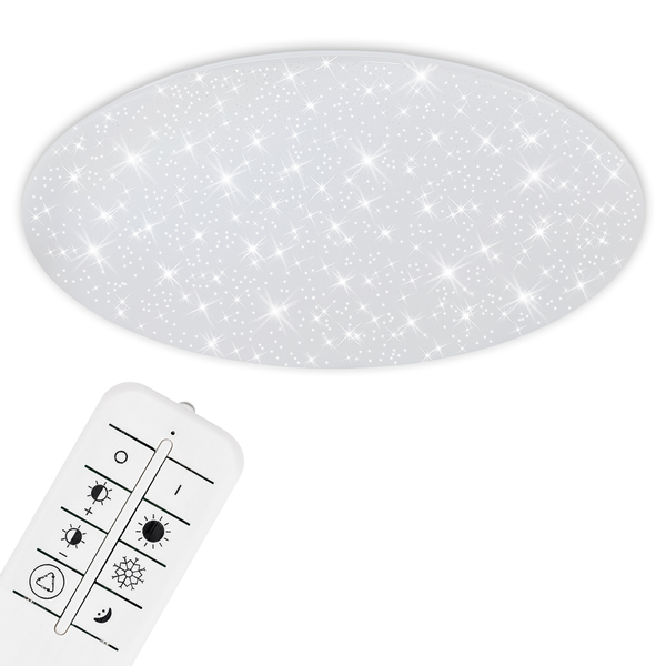 LED-Deckenleuchte Verb - Polycarbonat / Eisen - 1-flammig