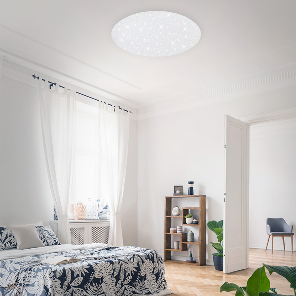 LED-Deckenleuchte Verb - Polycarbonat / Eisen - 1-flammig