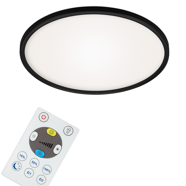 LED-Deckenleuchte Slim III - Polycarbonat - 1-flammig