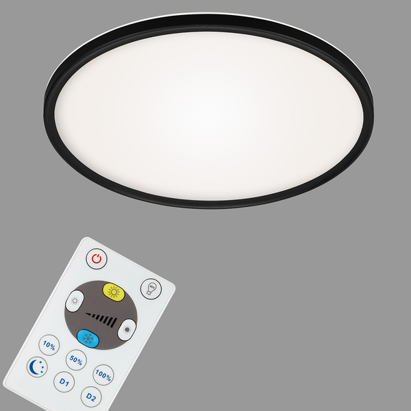 LED-Deckenleuchte Slim III - Polycarbonat - 1-flammig