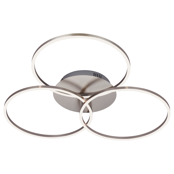 LED-Deckenleuchte Frame XIV - Polycarbonat / Eisen - 1-flammig