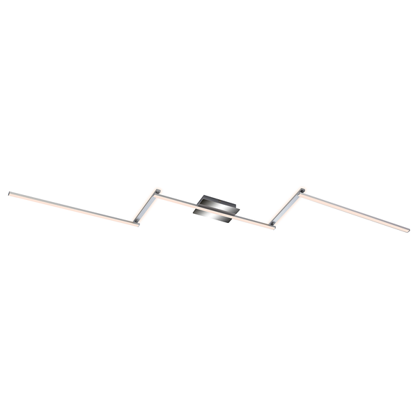 LED-Deckenleuchte Staff IV - Polycarbonat / Eisen - 1-flammig