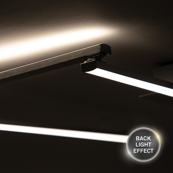 LED-Deckenleuchte Staff IV - Polycarbonat / Eisen - 1-flammig