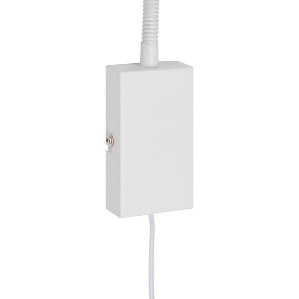 LED-Tischleuchte Tusi - Eisen - 1-flammig - Weiß