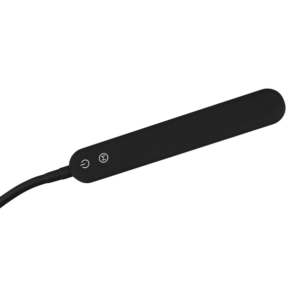 LED-Tischleuchte Servo I - Polycarbonat - 1-flammig - Schwarz