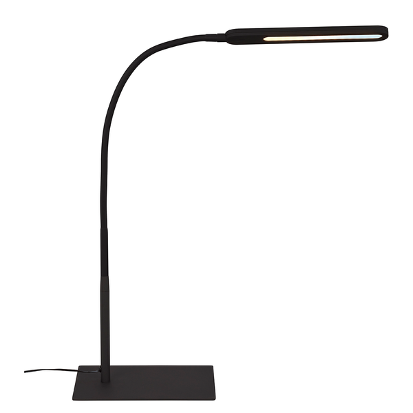 LED-Tischleuchte Servo I - Polycarbonat - 1-flammig - Schwarz