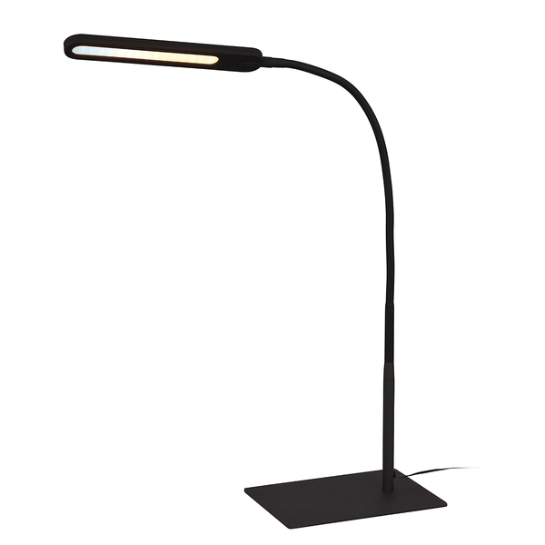 LED-Tischleuchte Servo I - Polycarbonat - 1-flammig - Schwarz