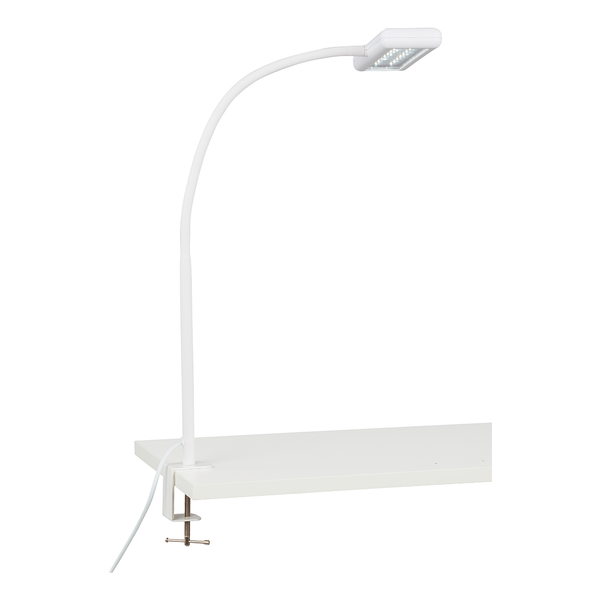 LED-Tischleuchte Trasna - Polycarbonat / Eisen - 1-flammig - Weiß