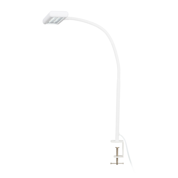 LED-Tischleuchte Trasna - Polycarbonat / Eisen - 1-flammig - Weiß