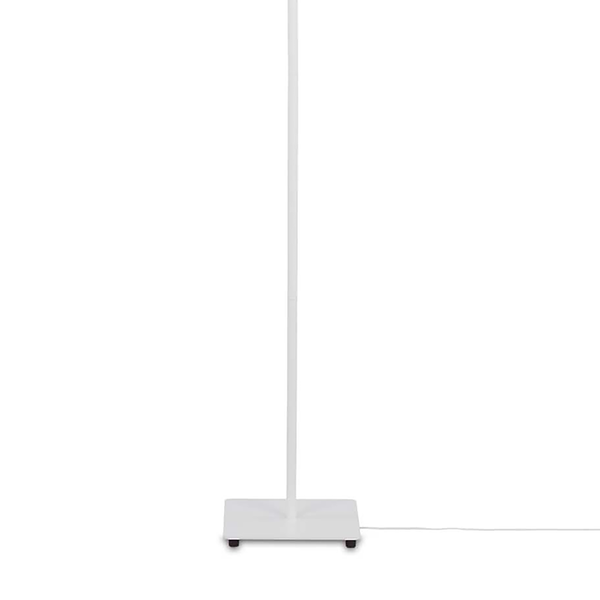 LED-Stehleuchte Servo - Polycarbonat / Eisen - 1-flammig - Weiß