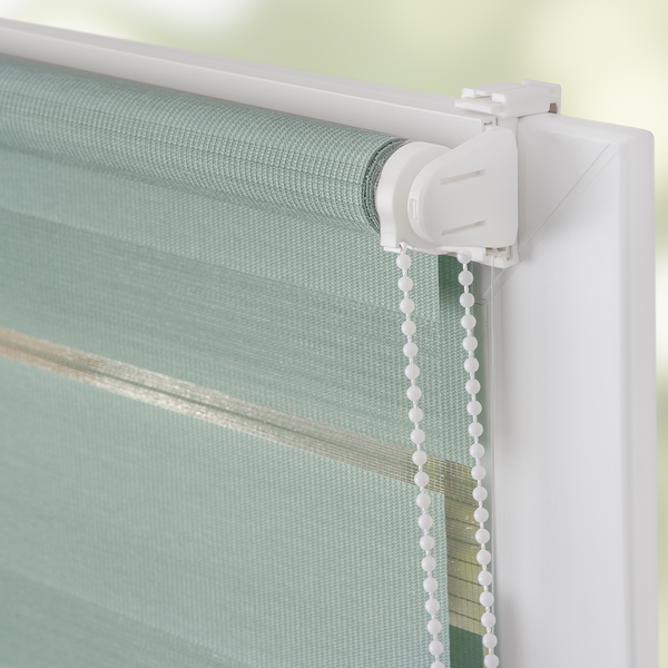 Duo-Rollo Klemmfix III - Polyester - Mintgrün - 120 x 150 cm
