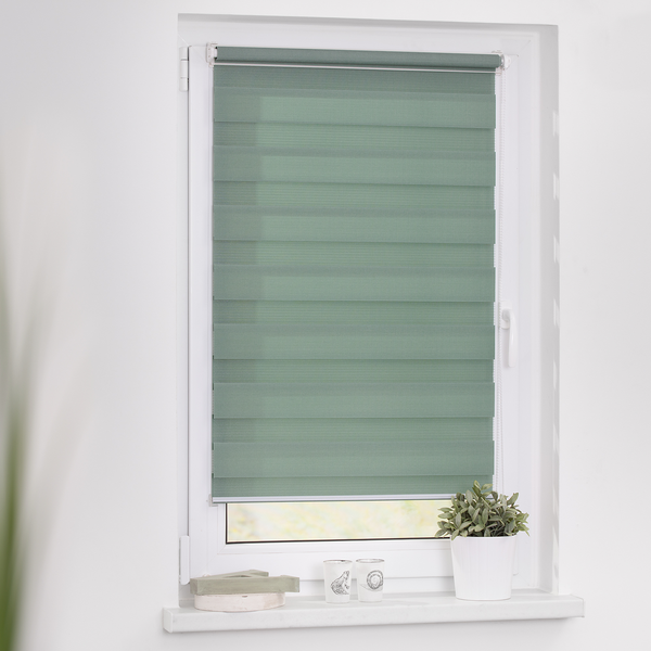 Duo-Rollo Klemmfix III - Polyester - Mintgrün - 80 x 150 cm