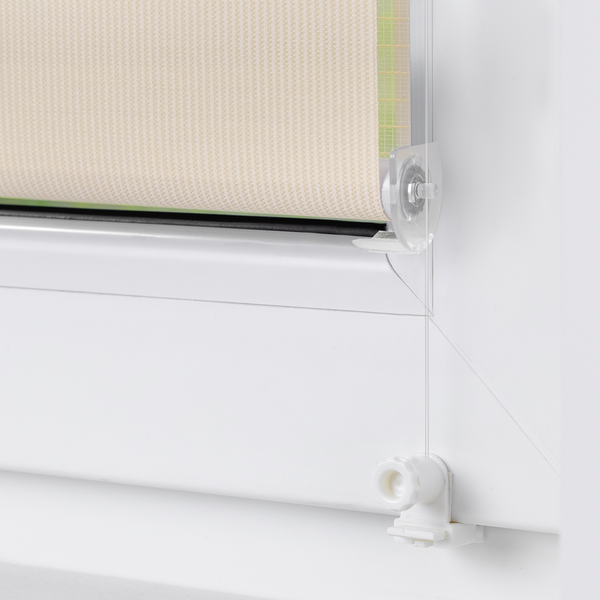 Duo-Rollo Klemmfix III - Polyester - Creme - 60 x 150 cm