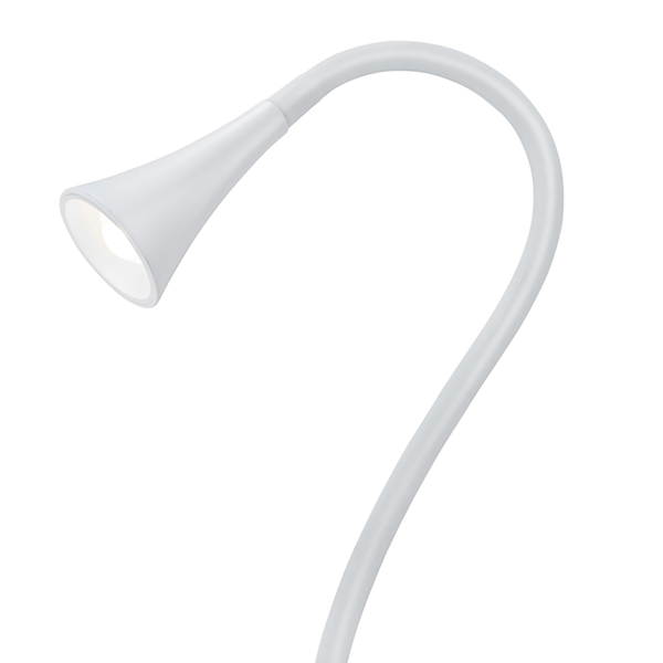 Klemmleuchte Viper - Polycarbonat - 1-flammig - Weiß