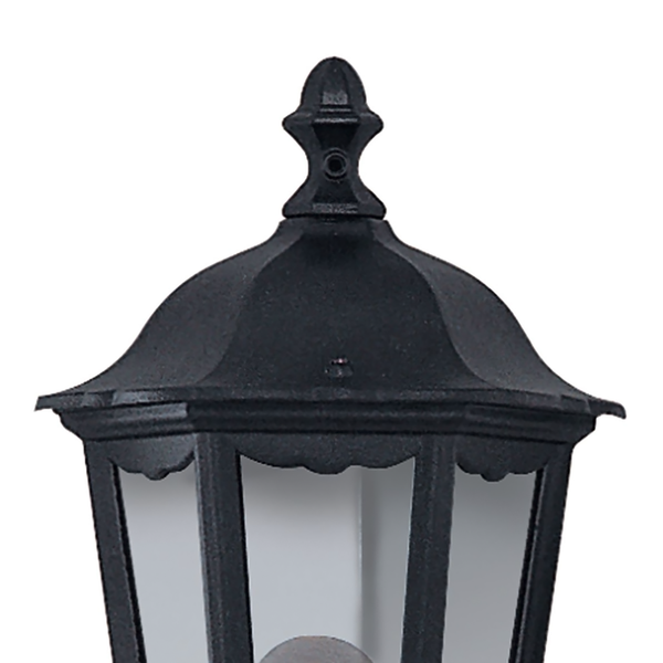 Wandleuchte Alex II - Klarglas / Aluminium - 1-flammig