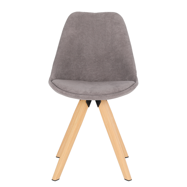 Polsterstuhl Taskan II (2er-Set) - Grau