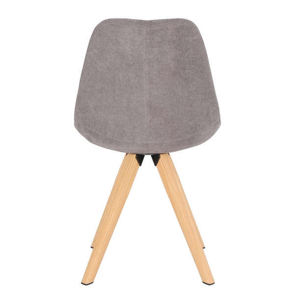 Polsterstuhl Taskan II (2er-Set) - Grau
