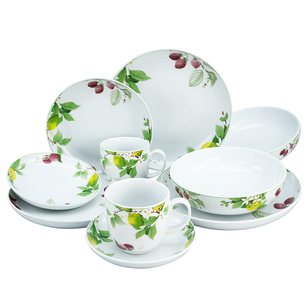 Kombiservice ROYAL ORCHARD (10-tlg) - Porzellan - Mehrfarbig