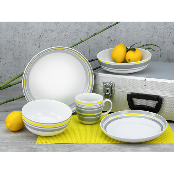 Kombiservice Trend Line (10-tlg.) - Porzellan - Mehrfarbig