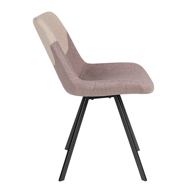 Esszimmerstuhl Cielo II (2er-Set) - Steinbraun