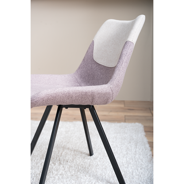 Esszimmerstuhl Cielo II (2er-Set) - Steinbraun