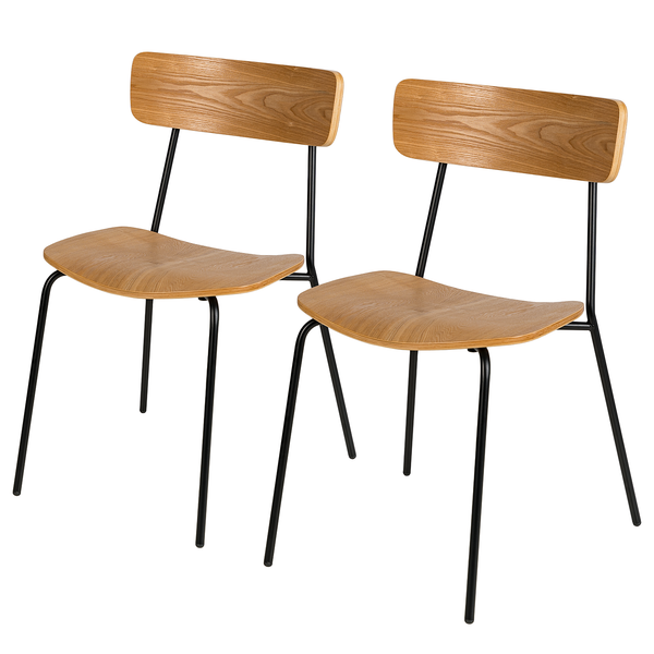 Esszimmerstuhl Harvi (2er-Set) - Esche Dekor