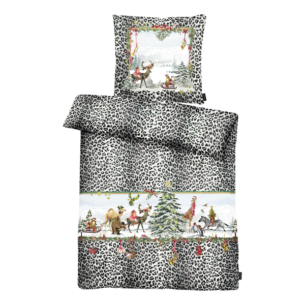 Bettwäsche Hugo Gots - Mako-Satin - Mehrfarbig