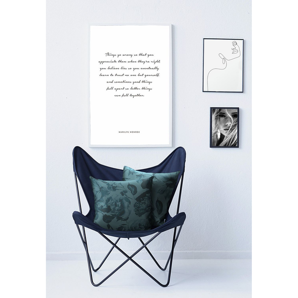 Kissenbezug 5255 - Baumwolle - Blau - 49 x 49 cm