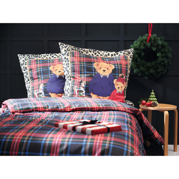 Bettwäsche Tommy GOTS - Mako-Satin - Mehrfarbig