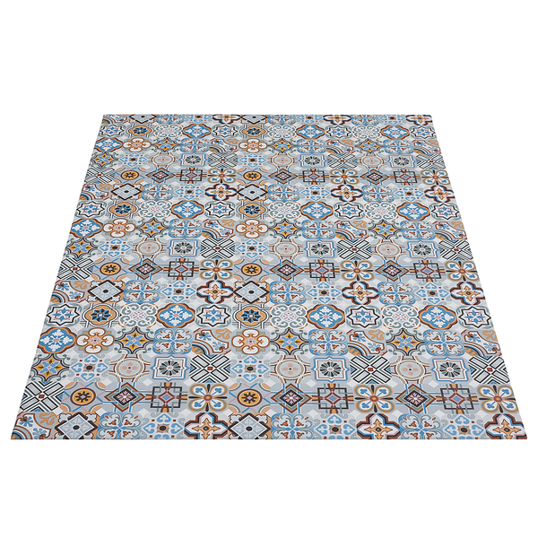 Vinylteppich Marrakesch I - Polyvinylchlorid - Grau