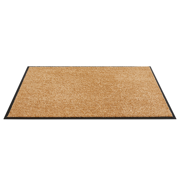 Fußmatte Super Wash & Clean - Polyamid - Beige - 60 x 90 cm