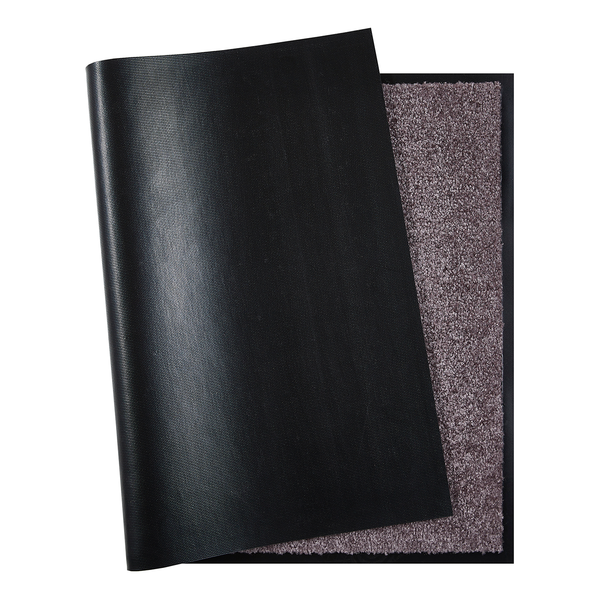 Fußmatte Super Wash & Clean - Polyamid - Taupe - 90 x 150 cm