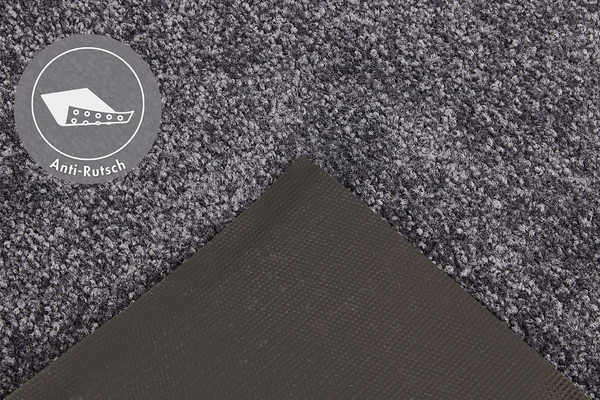 Fußmatte Super Wash & Clean - Polyamid - Schwarz - 90 x 150 cm