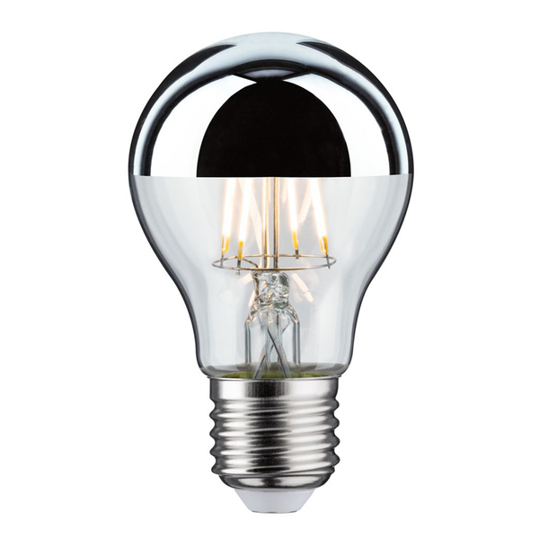 LED-Leuchtmittel Demilla (3er-Set) - Klarglas / Metall - 3-flammig
