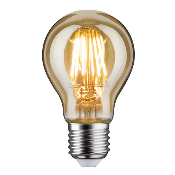 LED-Leuchtmittel Face (3er-Set) - Klarglas / Metall - 3-flammig
