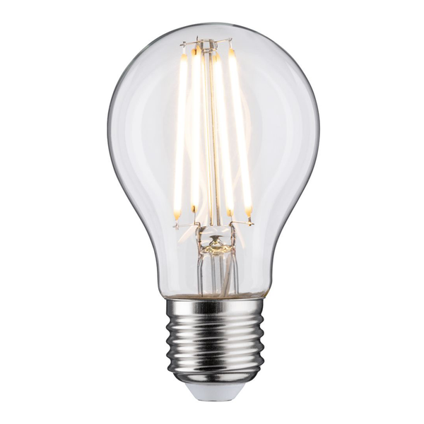 LED-Leuchtmittel Floha (3er-Set) - Klarglas / Metall - 3-flammig