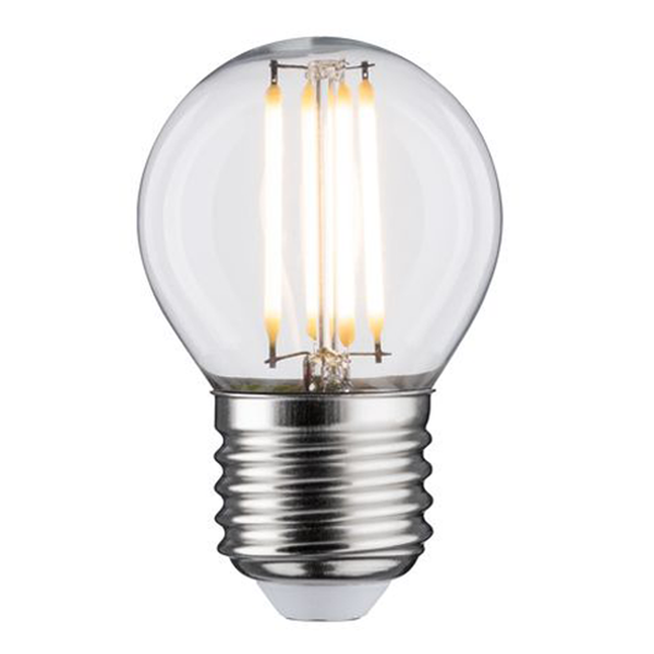 LED-Leuchtmittel Lila (5er-Set) - Klarglas / Metall - 5-flammig