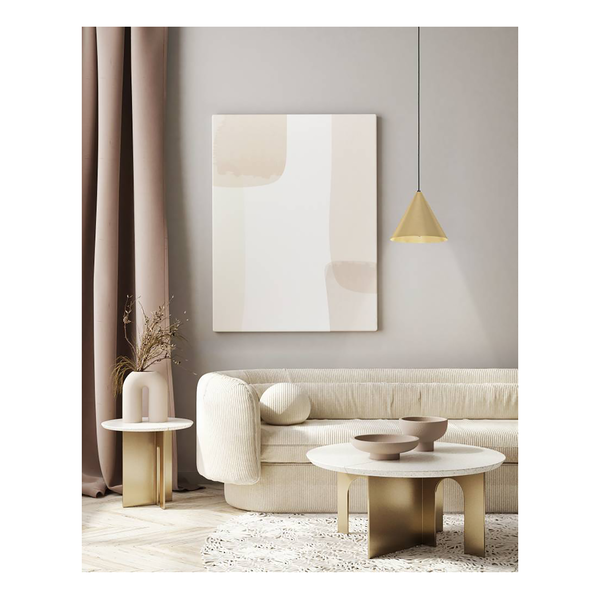 Pendelleuchte Narices I - Stahl - 1-flammig